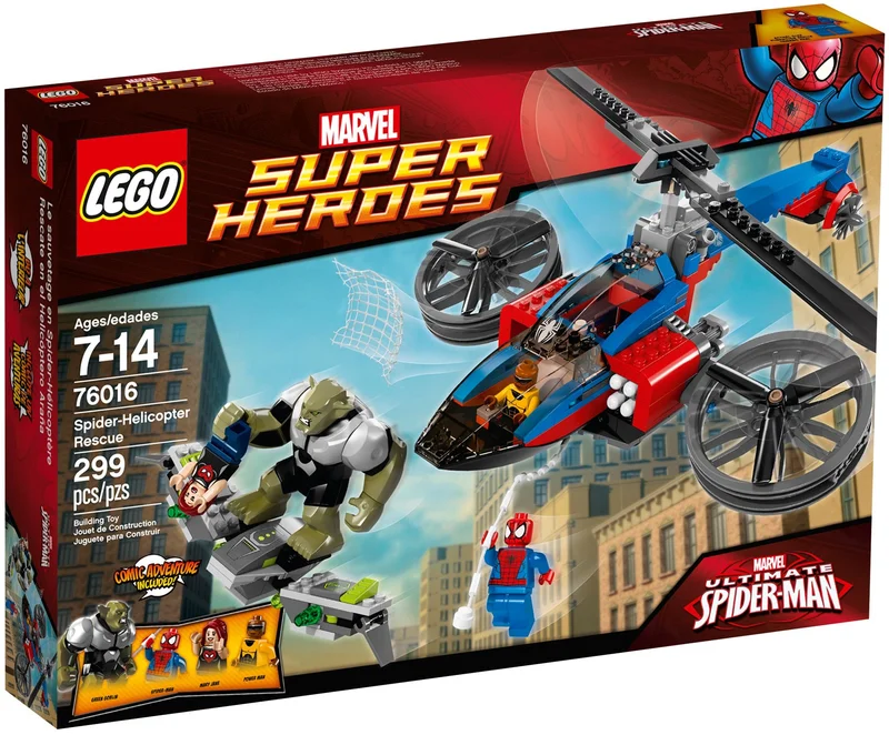 Spider-Helicopter Rescue - View 2