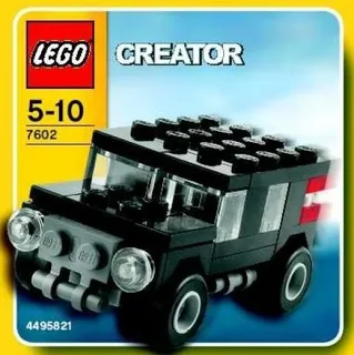 LEGO 7602-1 Jeep — 46 pieces, released 2006