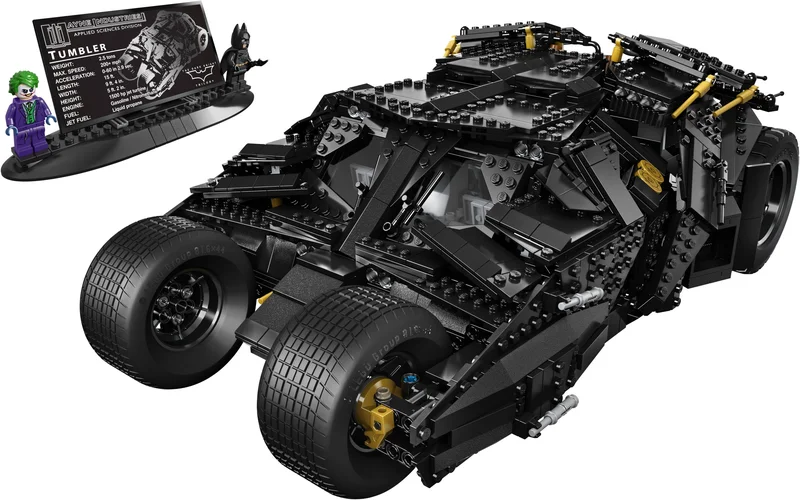 LEGO 76023-1 The Tumbler — 1869 pieces, Batman theme