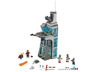 LEGO 76038-1 Attack on Avengers Tower — 516 pieces, released 2015