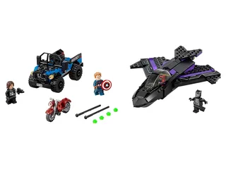 LEGO 76047-1 Black Panther Pursuit — 288 pieces, released 2016
