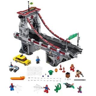 LEGO 76057-1 Spider-Man: Web Warriors Ultimate Bridge Battle — 1093 pieces, released 2016