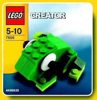 LEGO 7606-1 Frog — 33 pieces, released 2006