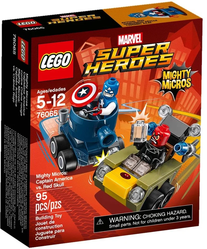 Mighty Micros: Captain America vs. Red Skull - View 2