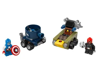 LEGO 76065-1 Mighty Micros: Captain America vs. Red Skull — 95 pieces, released 2016