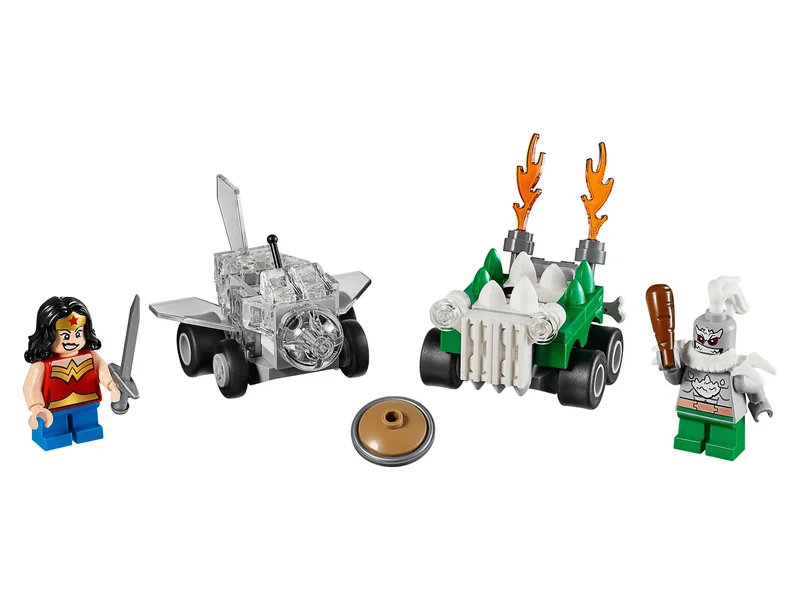 Mighty Micros: Wonder Woman vs. Doomsday - LEGO Set 76070-1 - 2017