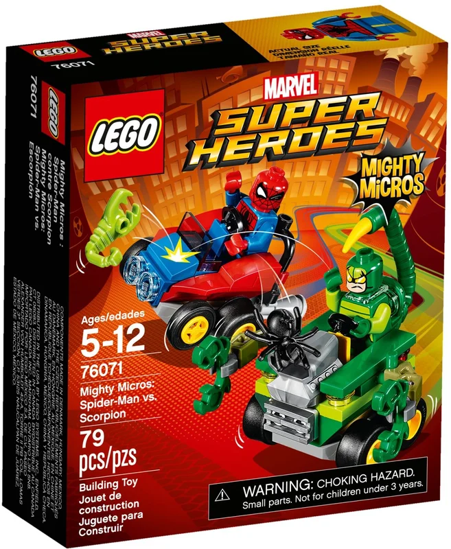 Mighty Micros: Spider-Man vs. Scorpion - View 2
