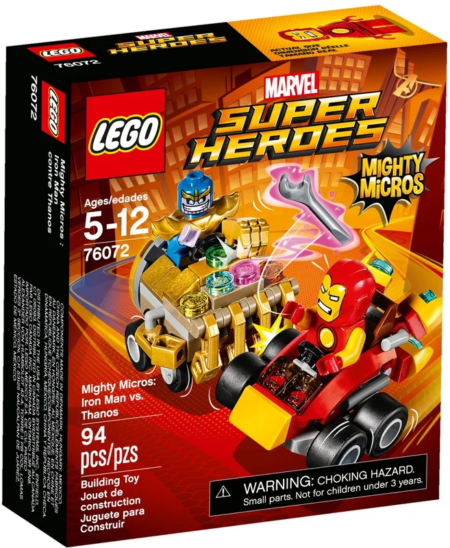Mighty Micros: Iron Man vs. Thanos - View 2