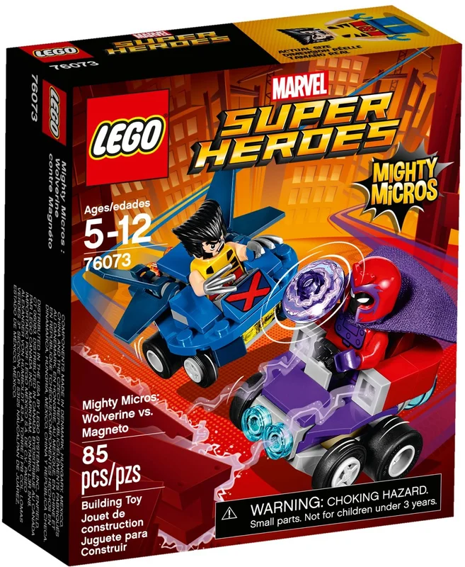 Mighty Micros: Wolverine vs. Magneto - View 2
