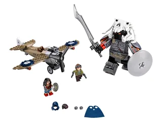 LEGO 76075-1 Wonder Woman Warrior Battle — 286 pieces, released 2017