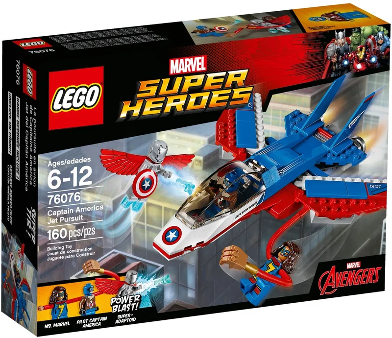 Captain America Jet Pursuit - View 2