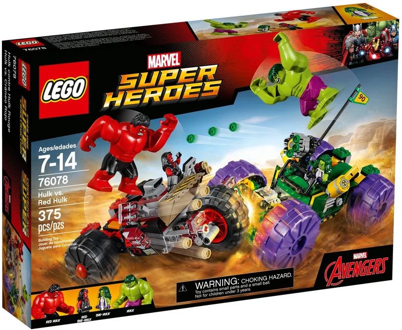 Hulk vs. Red Hulk - View 2