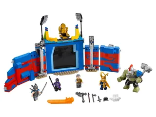 LEGO 76088-1 Thor vs. Hulk: Arena Clash — 493 pieces, released 2017
