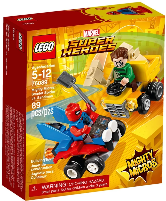 Mighty Micros: Scarlet Spider vs. Sandman - View 2