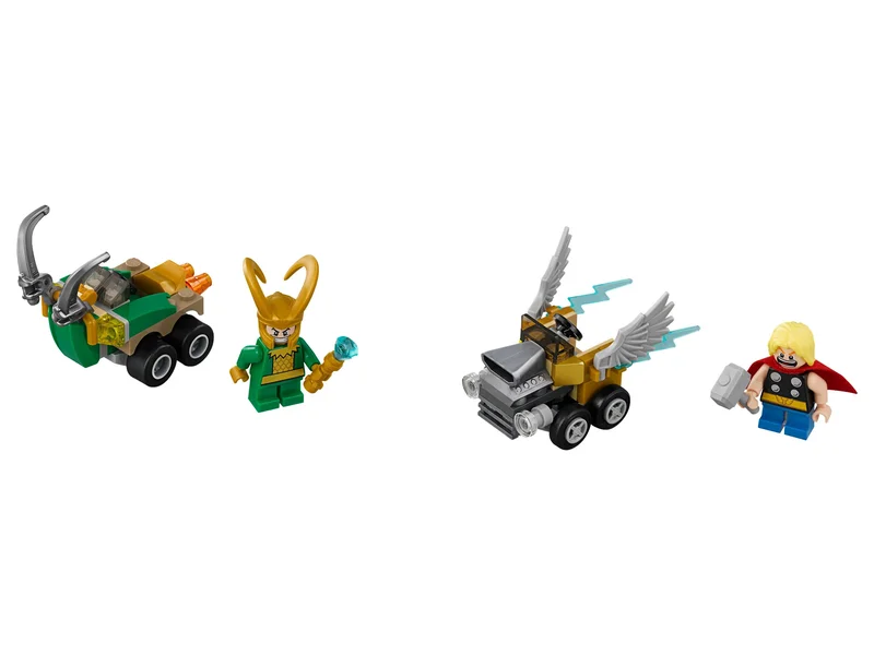 Mighty Micros: Thor vs. Loki - LEGO Set 76091-1 - 2018