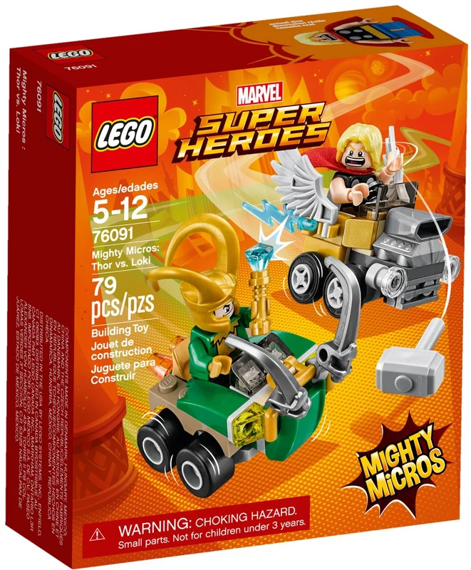 Mighty Micros: Thor vs. Loki - View 2
