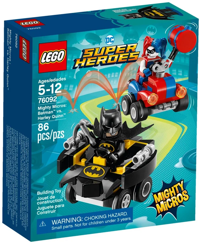 Mighty Micros: Batman vs. Harley Quinn - View 2