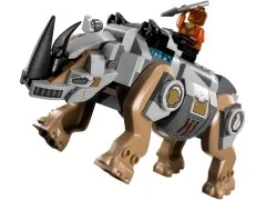 Rhino Face-Off by the Mine - View 4