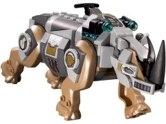 Rhino Face-Off by the Mine - View 5
