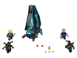 LEGO 76101-1 Outrider Dropship Attack — 124 pieces, released 2018
