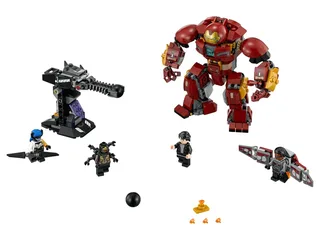 LEGO 76104-1 The Hulkbuster Smash-Up — 375 pieces, released 2018