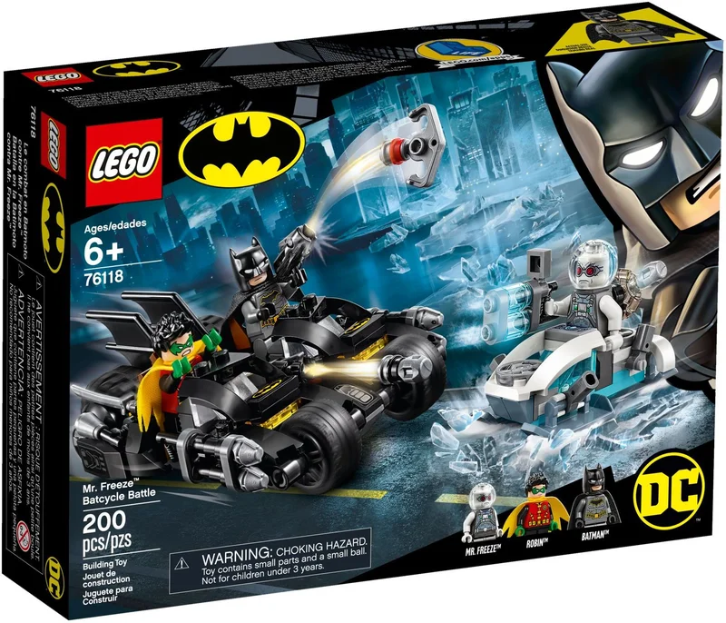 Mr. Freeze Batcycle Battle - View 2