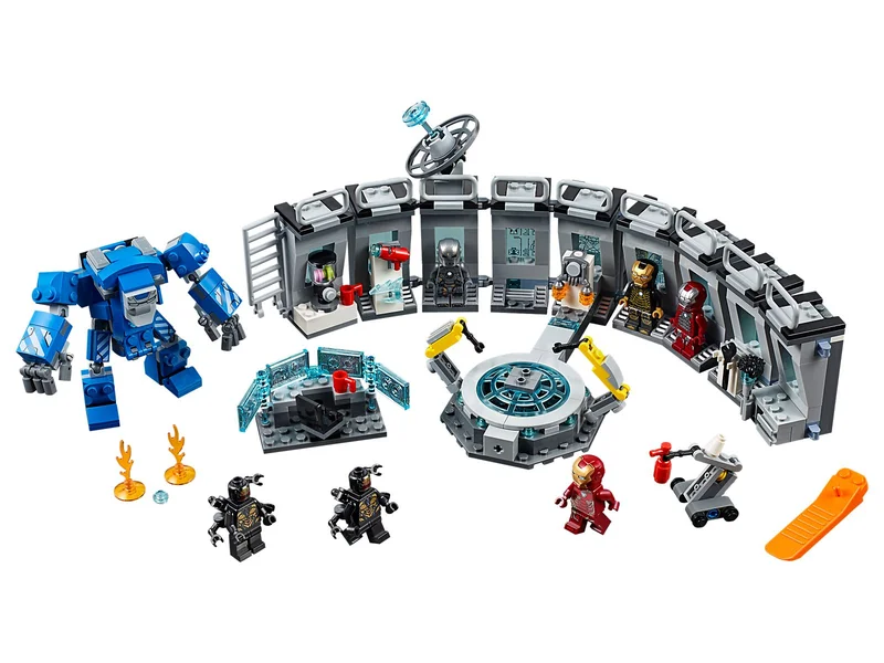 Iron Man Hall of Armor - LEGO Set 76125-1 - 2019