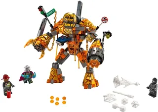 LEGO 76128-1 Molten Man Battle — 302 pieces, Super Heroes Marvel theme