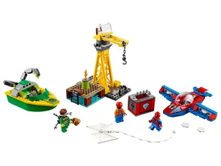 LEGO 76134-1 Spider-Man: Doc Ock Diamond Heist — 151 pieces, released 2019