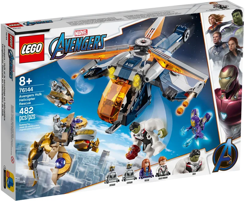 Avengers Hulk Helicopter Rescue - View 2