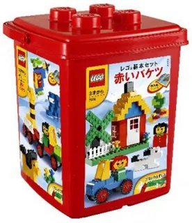 LEGO 7616-1 Basic Red Bucket — 428 pieces, Make & Create theme