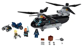 LEGO 76162-1 Black Widow's Helicopter Chase — 271 pieces, released 2020