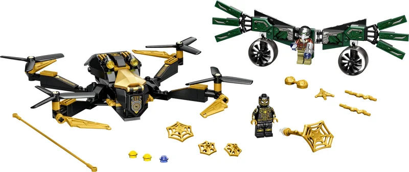 LEGO 76195-1 Spider-Man's Drone Duel — 206 pieces, released 2021