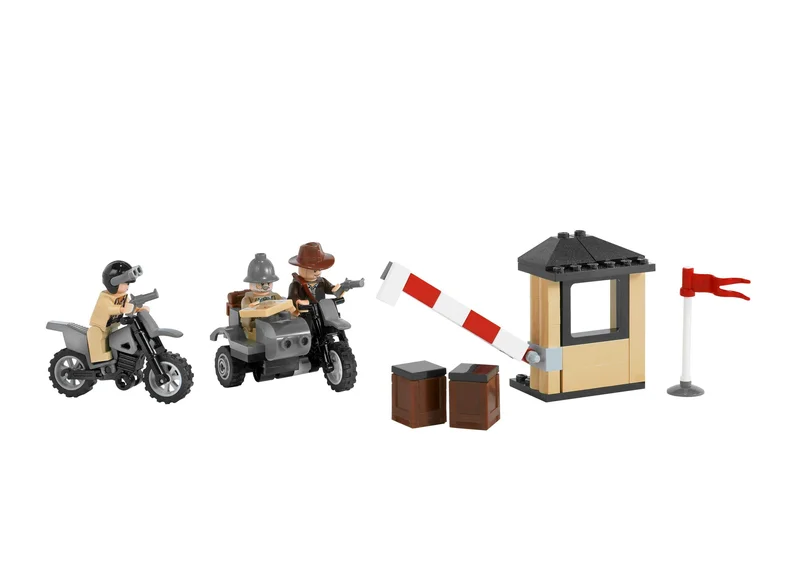 LEGO 7620-1 Indiana Jones Motorcycle Chase — 79 pieces, Indiana Jones theme