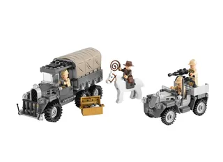 LEGO 7622-1 Race for the Stolen Treasure — 275 pieces, Indiana Jones theme