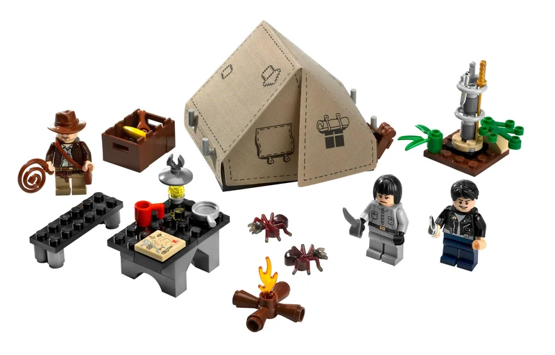 LEGO 7624-1 Jungle Duel — 91 pieces, Indiana Jones theme
