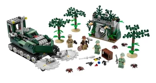 LEGO 7626-1 Jungle Cutter — 516 pieces, Indiana Jones theme