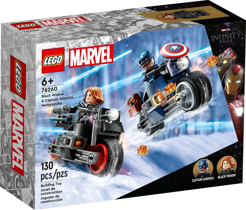 Black Widow & Captain America Motorcycles - View 2