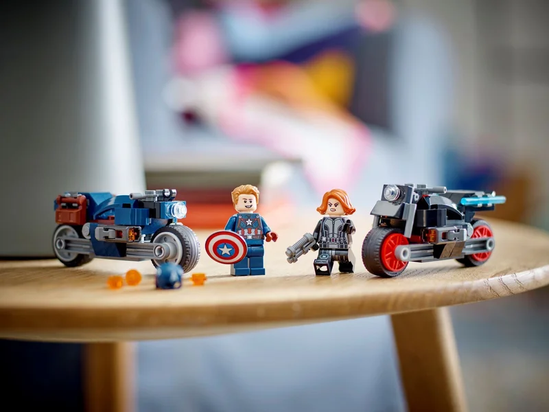 Black Widow & Captain America Motorcycles - View 7