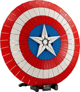 LEGO 76262-1 Captain America's Shield — 3128 pieces, released 2023