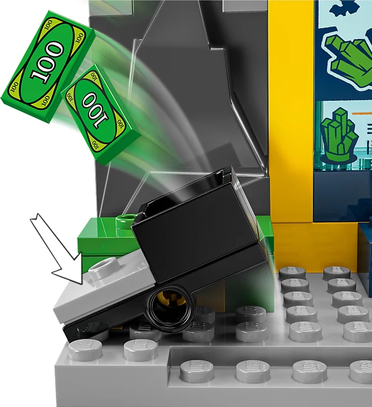 The Batcave with Batman, Batgirl and The Joker - View 3