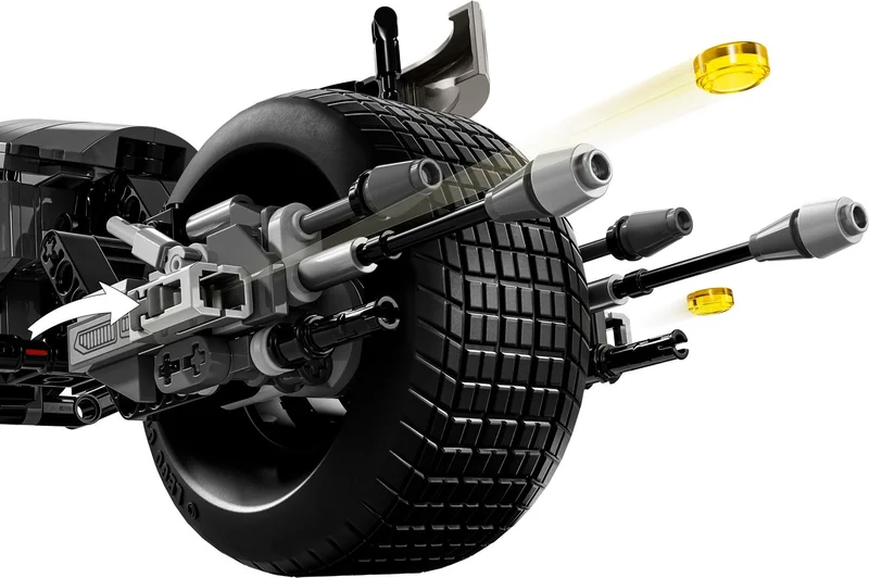 Batman Construction Figure and the Bat-Pod Bike - View 4