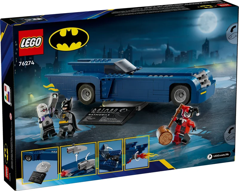 Batman with the Batmobile vs Harley Quinn and Mr. Freeze - View 6
