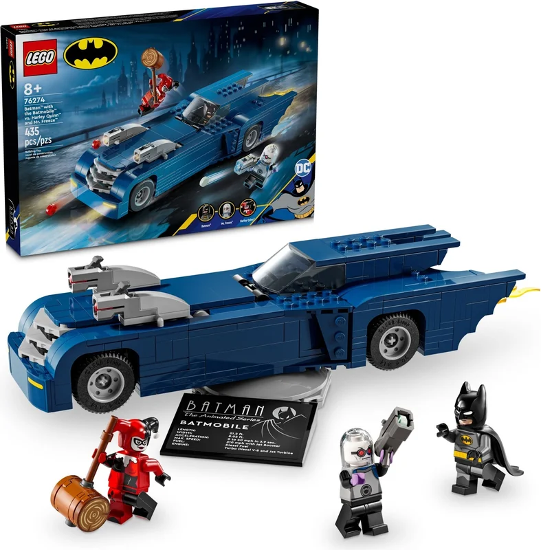 Batman with the Batmobile vs Harley Quinn and Mr. Freeze - View 7