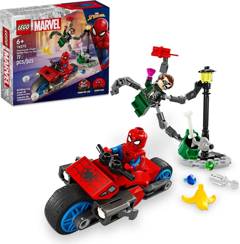 Motorcycle Chase: Spider-Man vs. Doc Ock - View 2