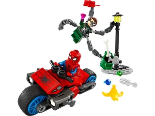 LEGO 76275-1 Motorcycle Chase: Spider-Man vs. Doc Ock — 77 pieces, Super Heroes Marvel theme