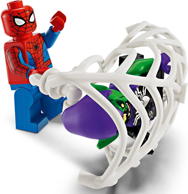 Spider-Man Race Car & Venom Green Goblin - View 5