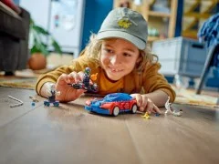 Spider-Man Race Car & Venom Green Goblin - View 8