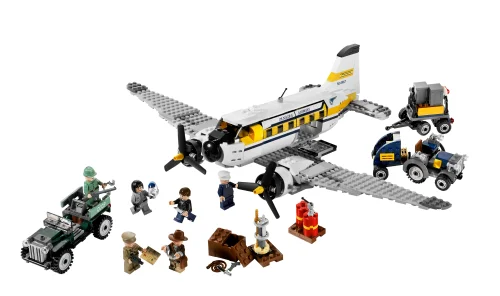 LEGO 7628-1 Peril in Peru — 626 pieces, Indiana Jones theme