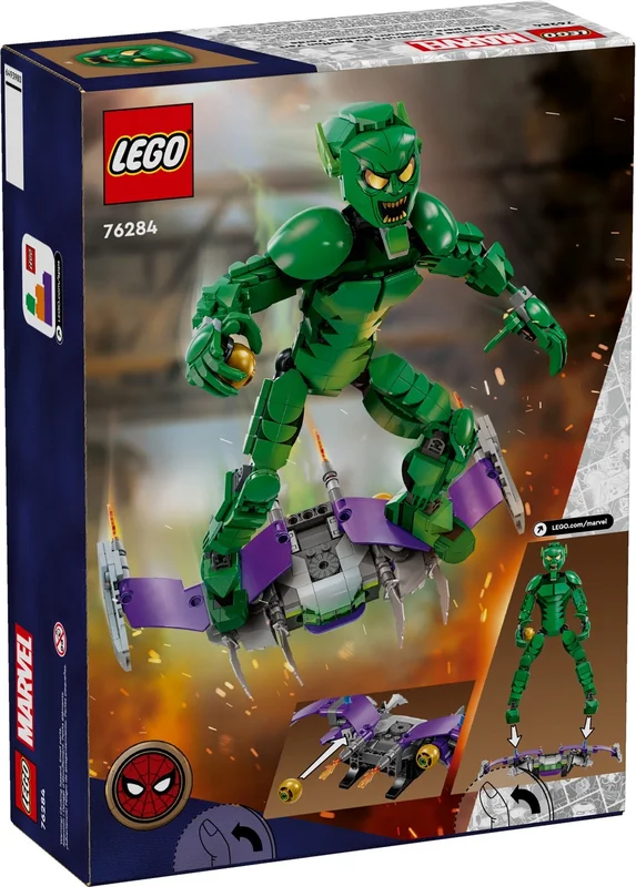 Green Goblin Construction Figure - View 5